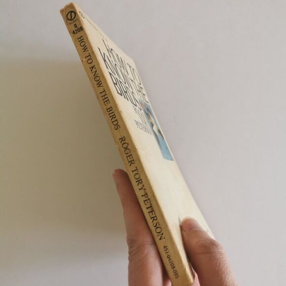 1957 How to Know the Birds Paperback, Roger Peterson Illustrated Vintage Book - Picture 3 of 10